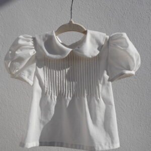 Camisa Con Jaretas De Cordón