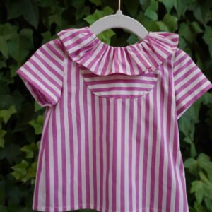 Camisa Volante Fruncido